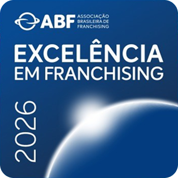 Selo ABF Excelência em Franchising 2026